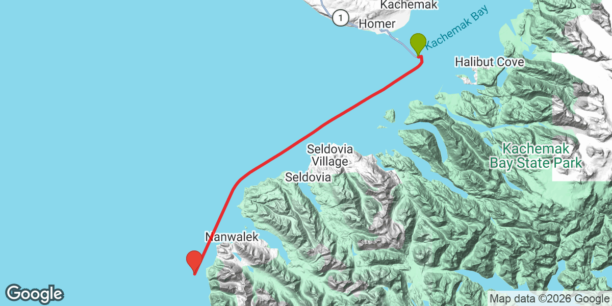 Trip map