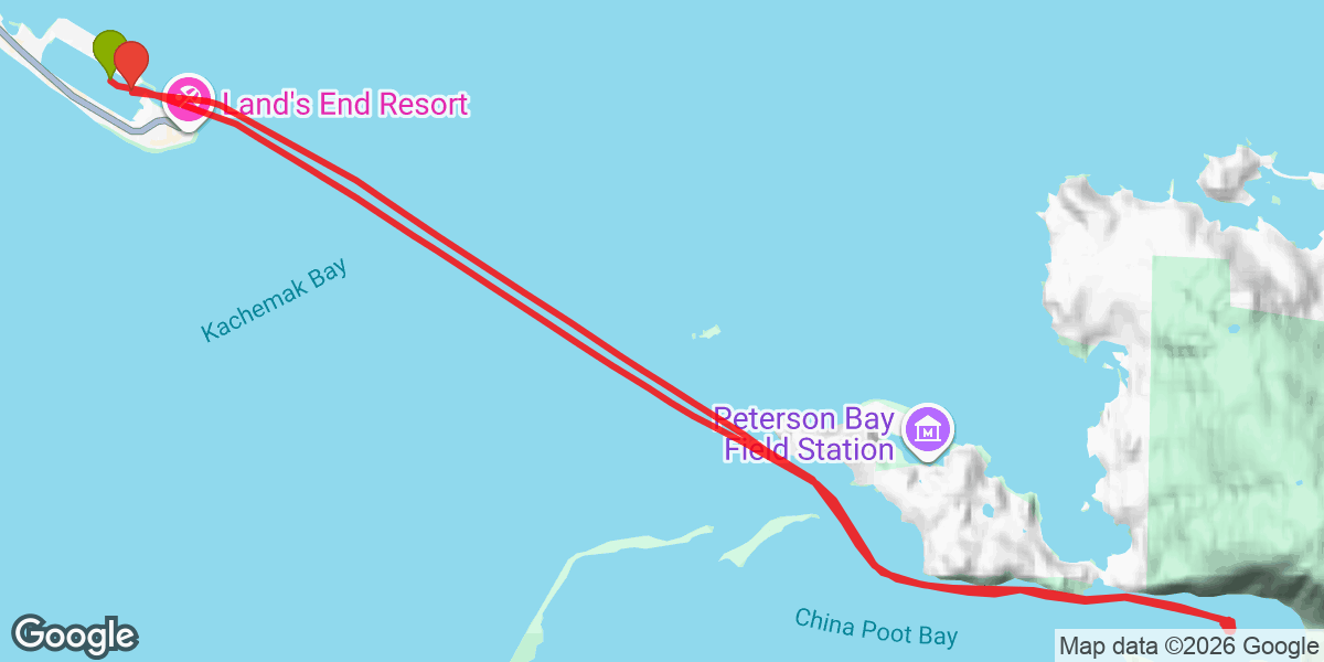 Trip map
