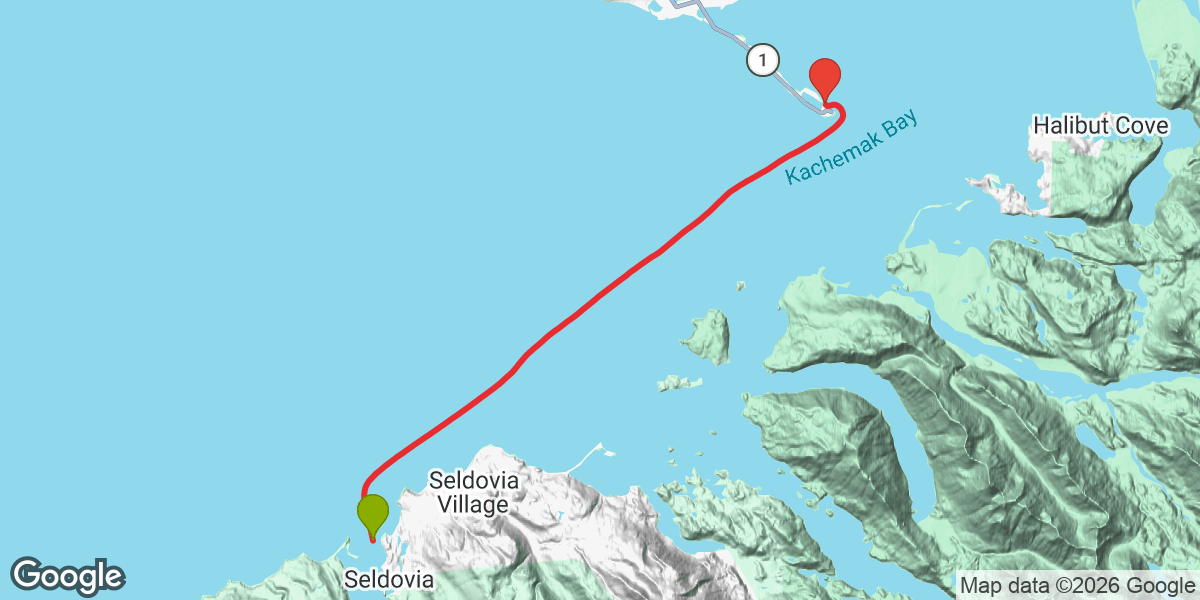 Trip map