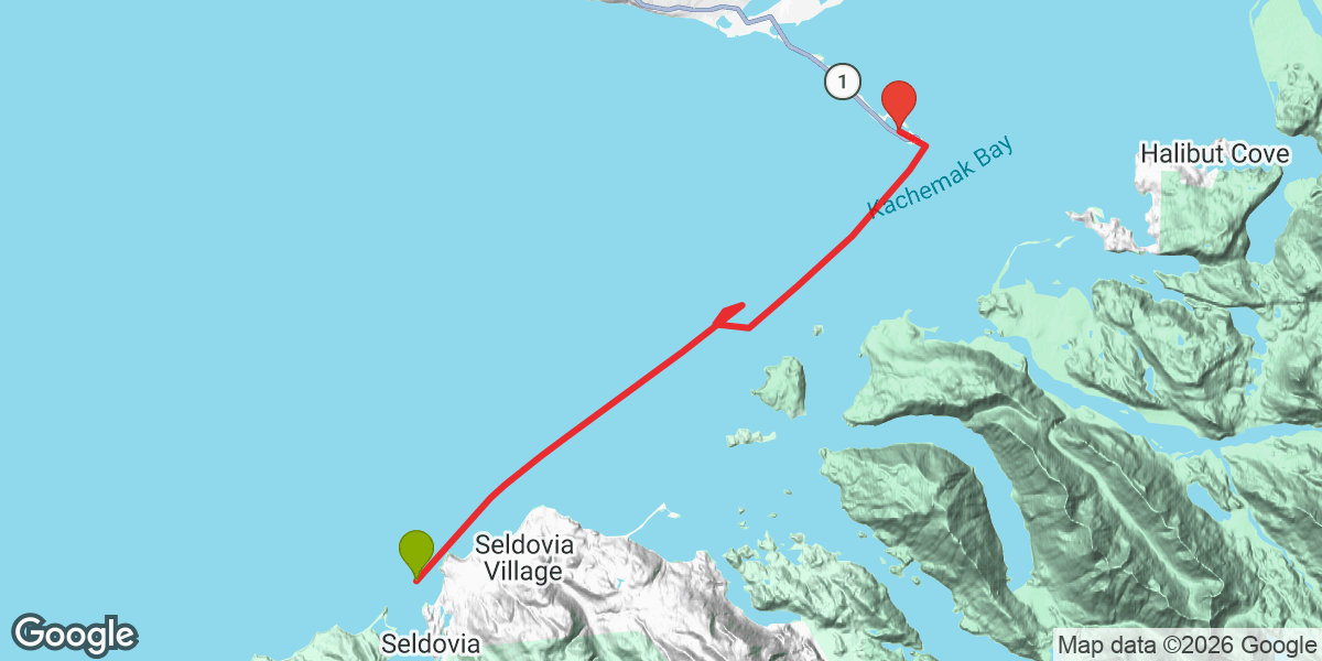 Trip map