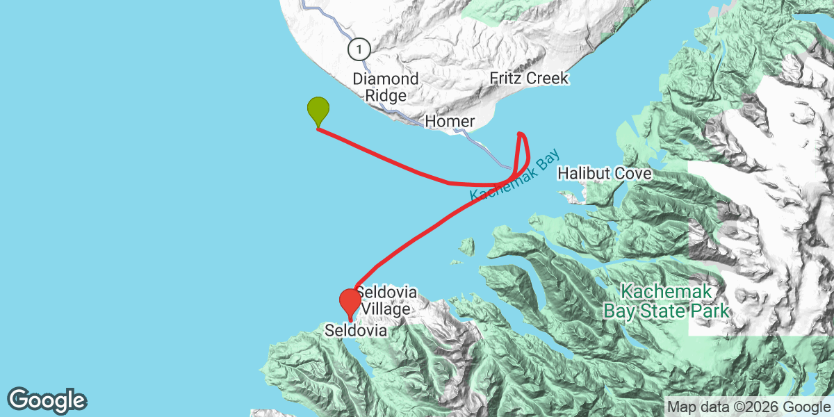 Trip map