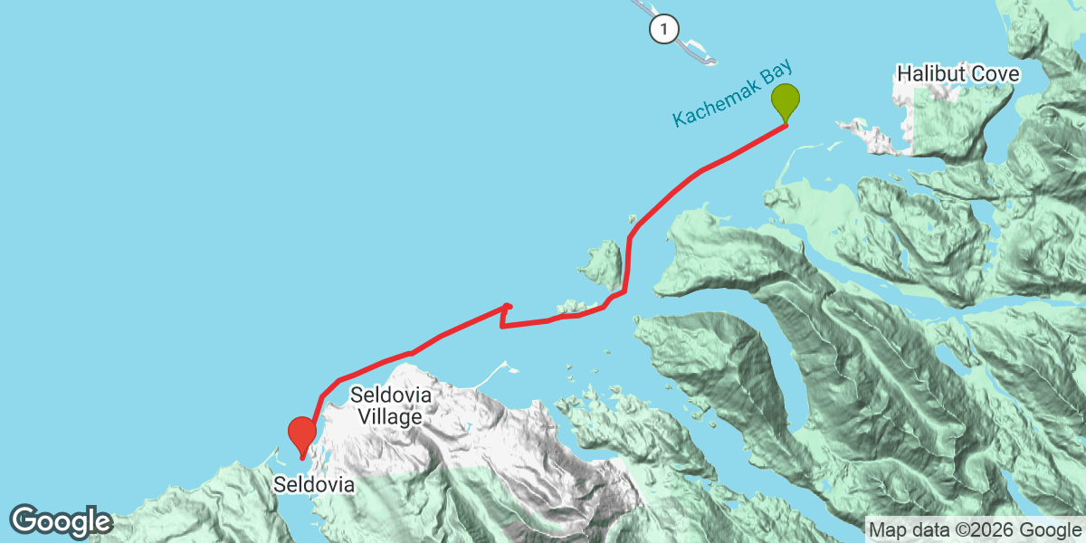 Trip map