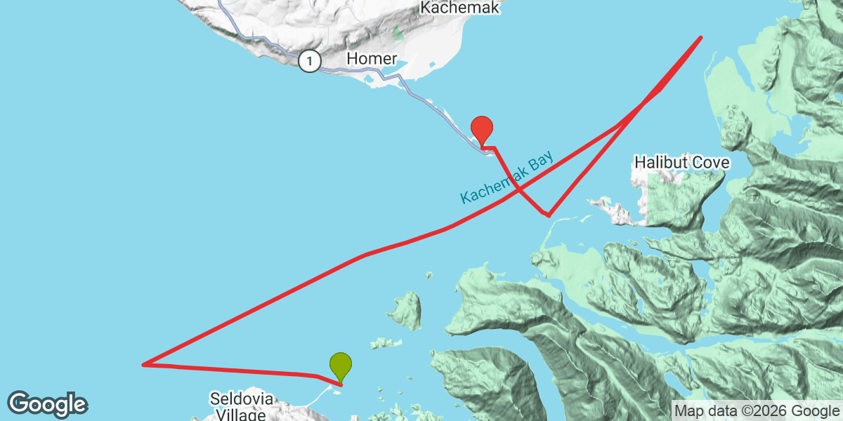 Trip map