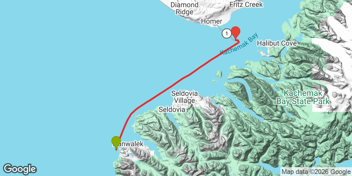 Trip map
