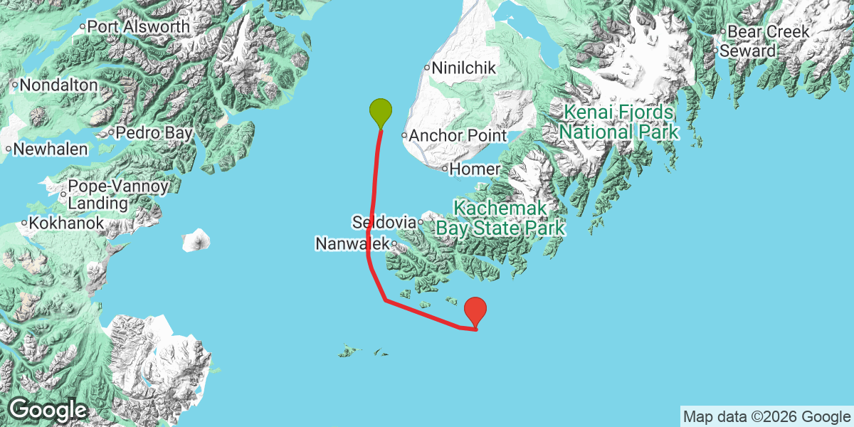 Trip map