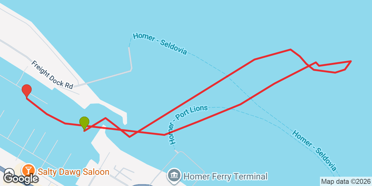 Trip map