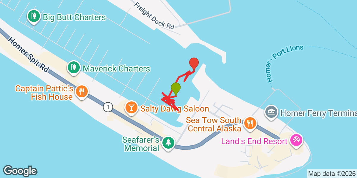 Trip map